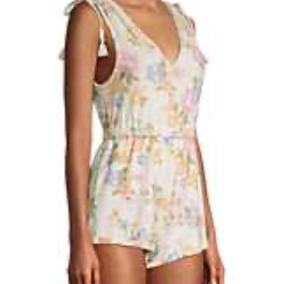 LoveShackFancy Bascom Floral Romper - Picture 3 of 9